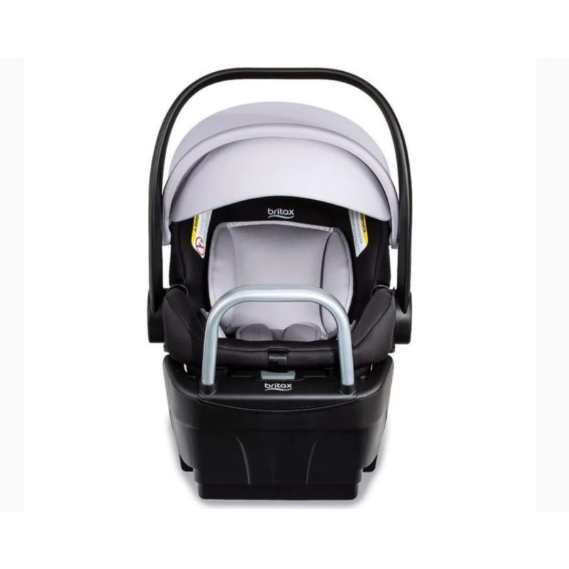BRITAX - WILLOW S INFANT CAR SEAT WITH ALPINE ANTI-REBOUND BASE, GLACIER ONYX