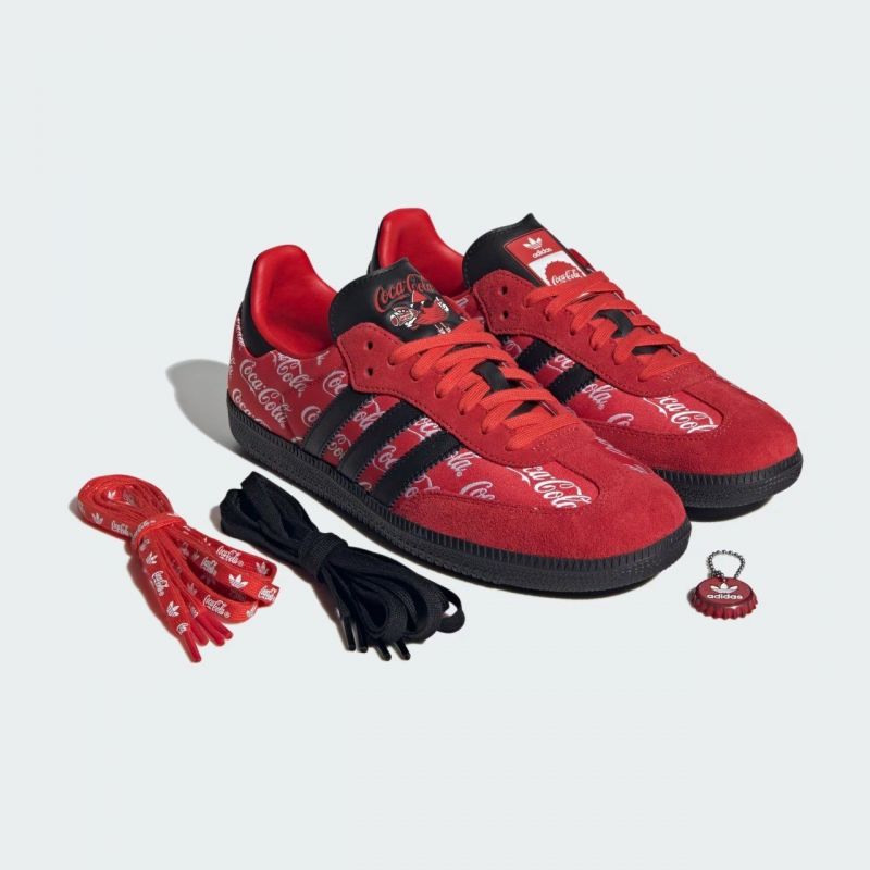 ADIDAS X COCA-COLA SAMBA OG SHOES