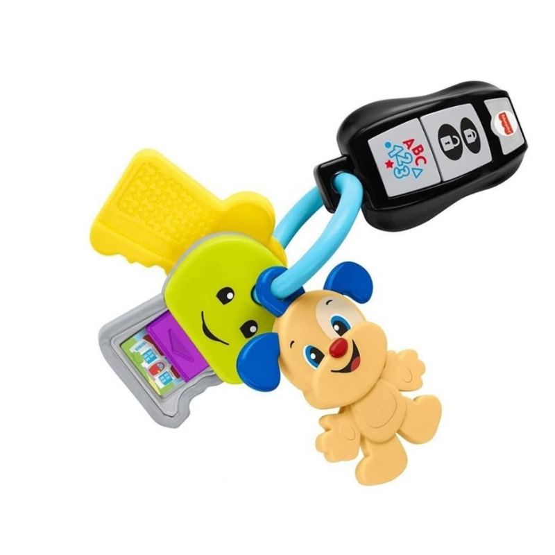 FISHER PRICE - LAUGH & LEARN BABY TO TODDLER TOY PLAY & GO KEYS