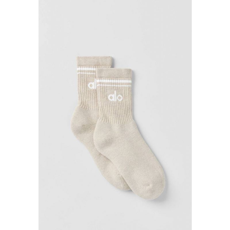 Unisex Half-Crew Throwback Sock