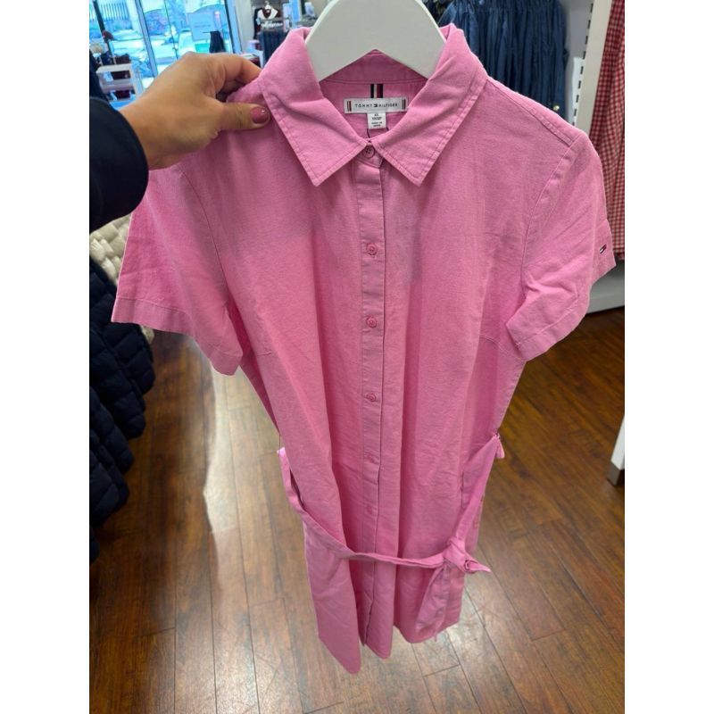 Vestido algodão com elastano
