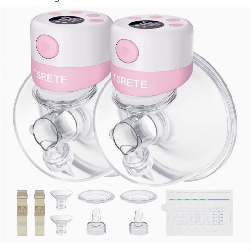 TSRETE Breast Pump, Double Wearable Breast Pump