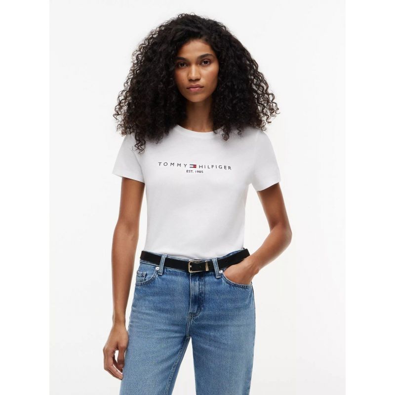 Embroidered Tommy Logo T-Shirt