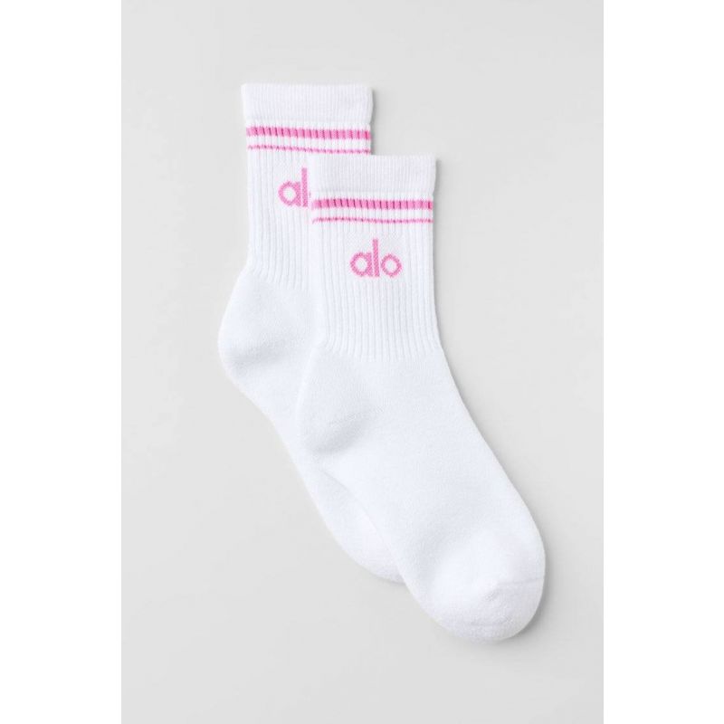 Unisex Half-Crew Throwback Sock