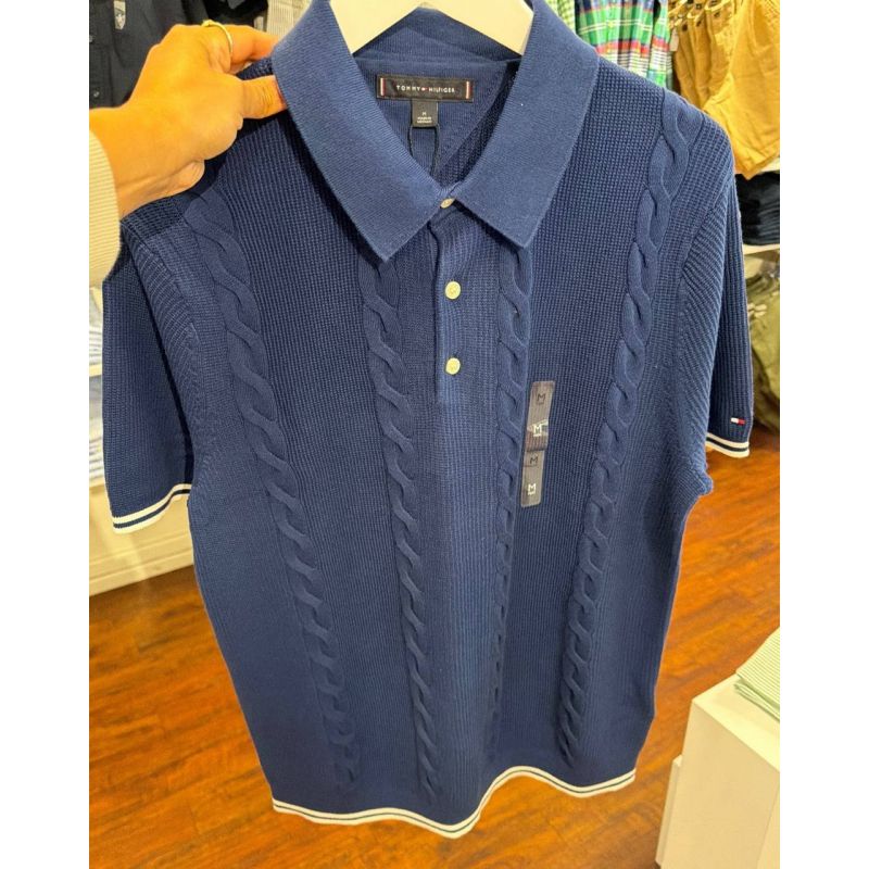 Polo Regular Fit de linha linha