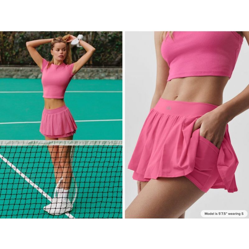 Airbrush Better Together Tennis Skirt