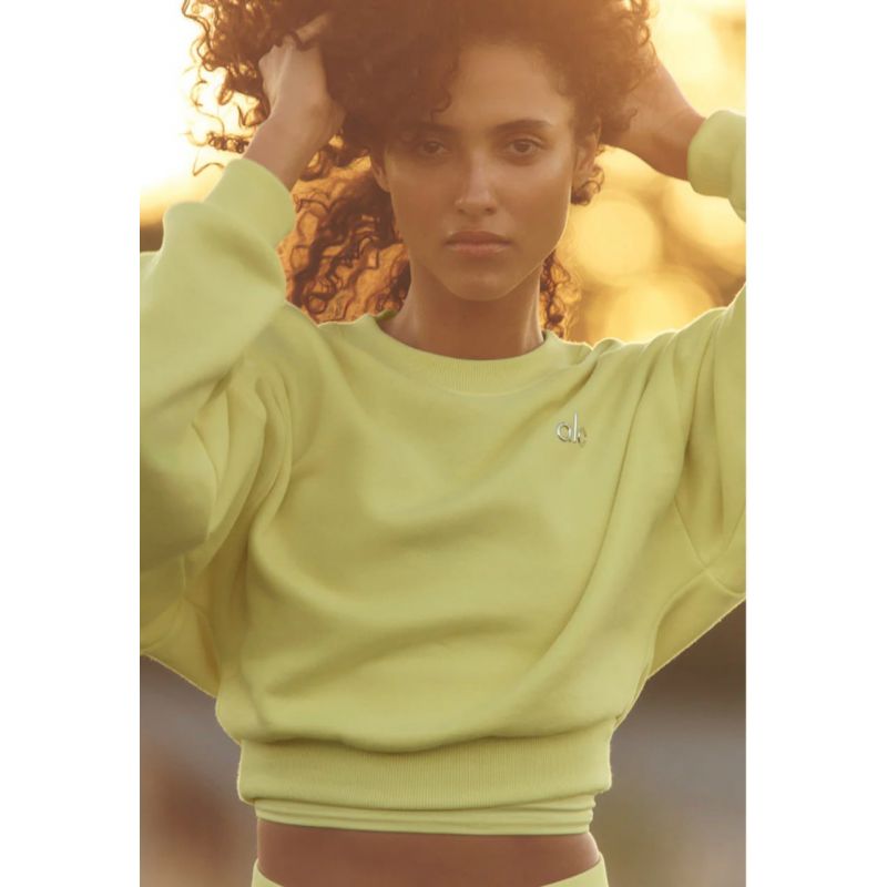 Cropped Accolade Crewneck