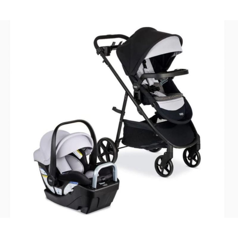 BRITAX - TRAVEL SYSTEM WILLOW BROOK S+, ALPINE BASE, GLACIER ONYX, US