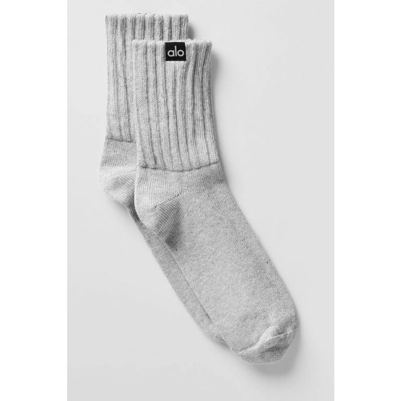 Unisex Half-Crew Scrunch Sock