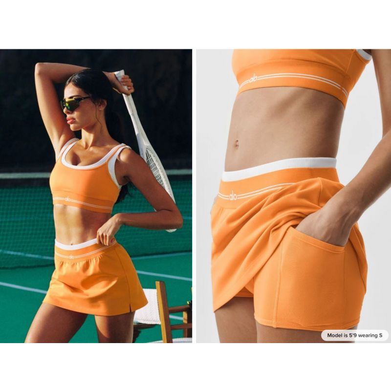 Airbrush Better Together Tennis Skirt