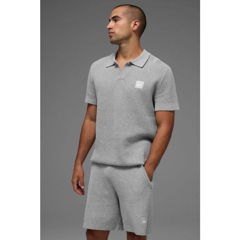 Sports Club Sweater Knit Polo