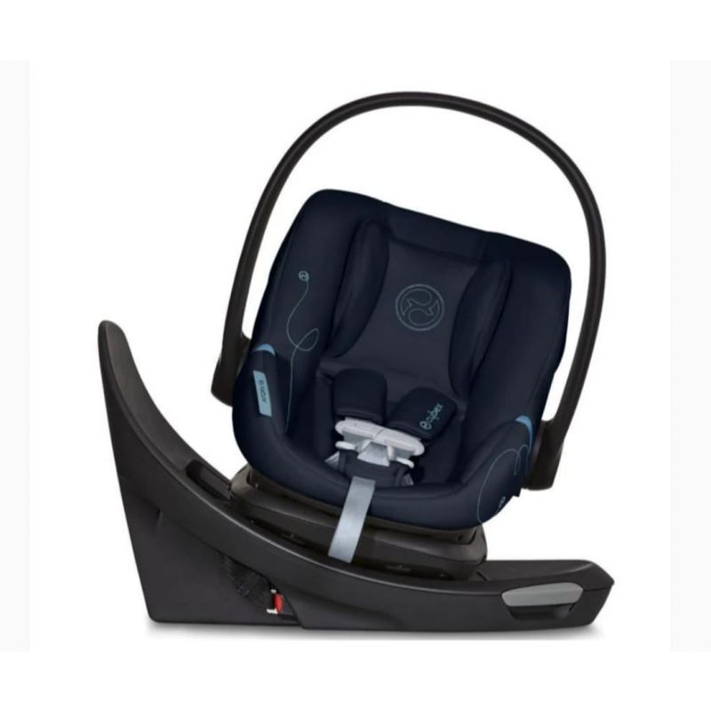 CYBEX - ATON G SWIVEL SENSORSAFE INFANT CAR SEAT, OCEAN BLUE
