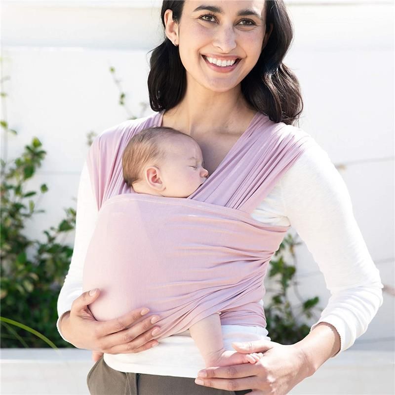 ERGOBABY - AURA BABY WRAP, BLUSH PINK