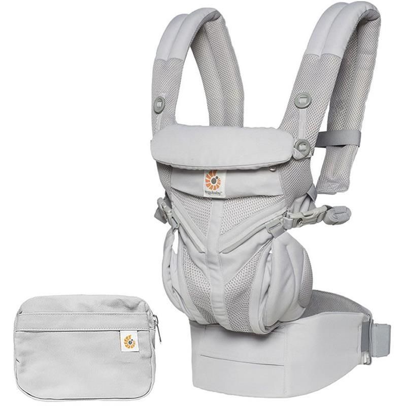 ERGOBABY - OMNI 360 BABY CARRIER COOL AIR MESH, PEARL GREY