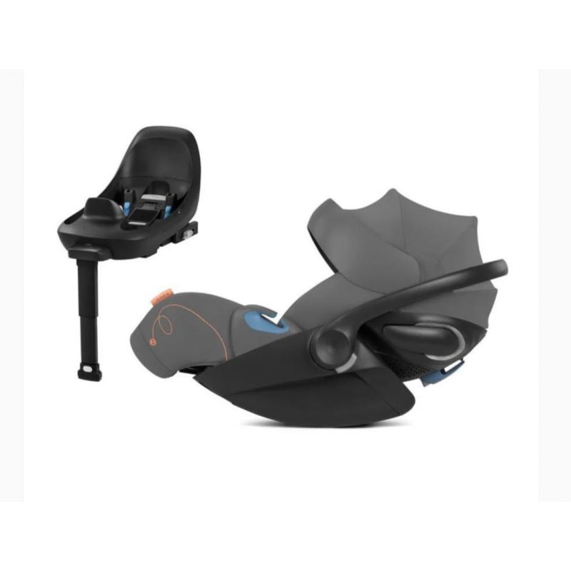 CYBEX - CLOUD G LUX SENSORSAFE COMFORT EXTEND INFANT CAR SEAT LAVA GREY