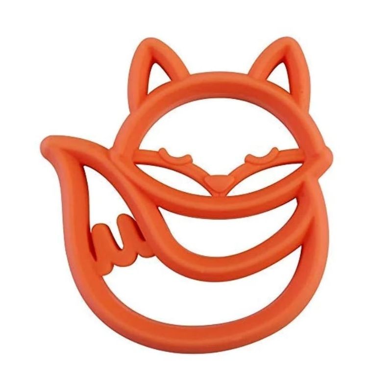 ITZY RITZY - SILICONE BABY FOX TEETHER