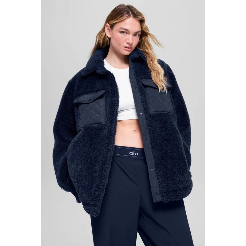 Sherpa Edge Shacket
