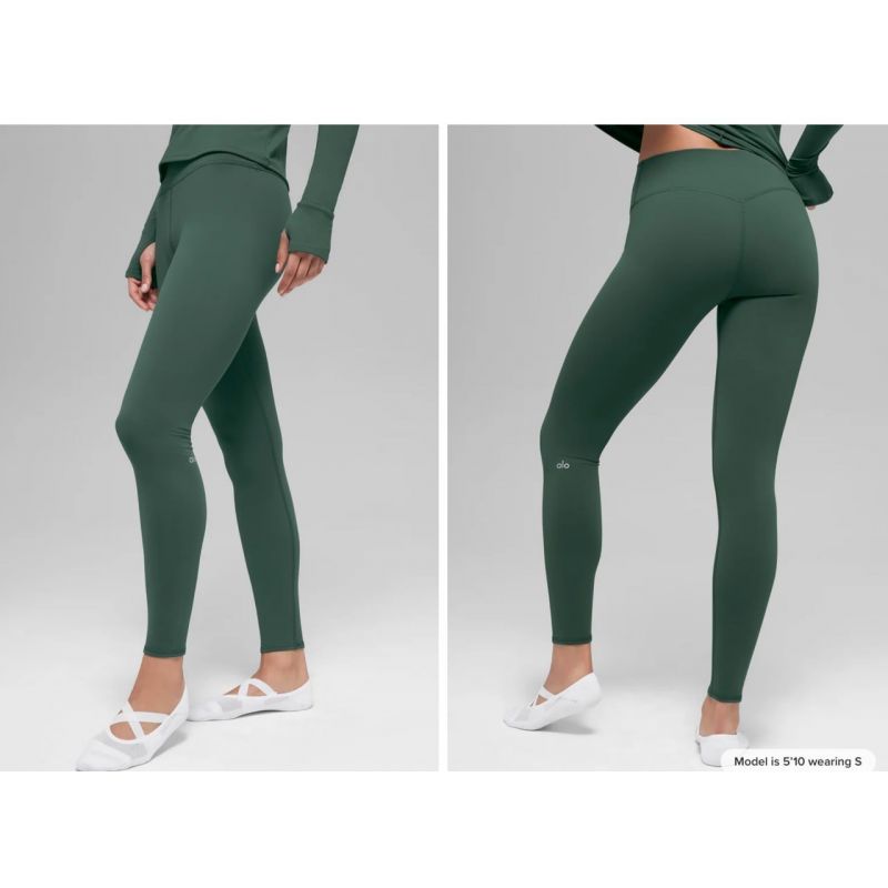 Airbrush Winter Warm High-Waist Nocturne Legging