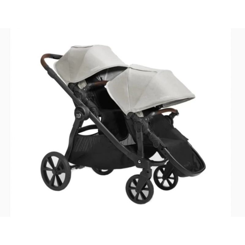 BABY JOGGER CITY SELECT 2 DOUBLE STROLLER - FROSTED IVORY