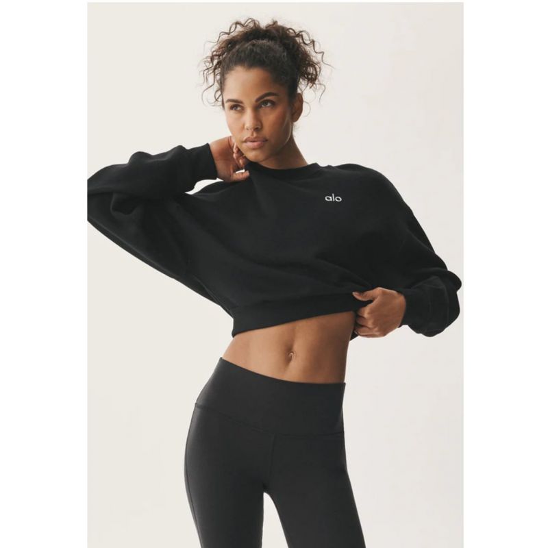 Cropped Accolade Crewneck