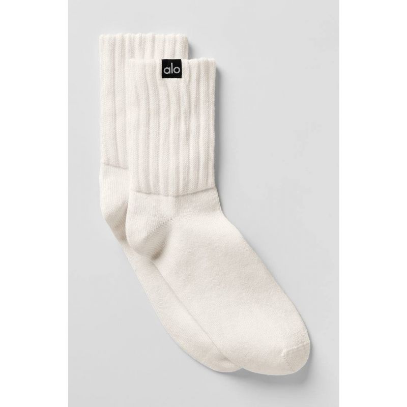 Unisex Half-Crew Scrunch Sock