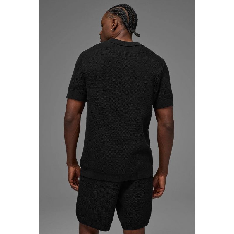 Sports Club Sweater Knit Polo