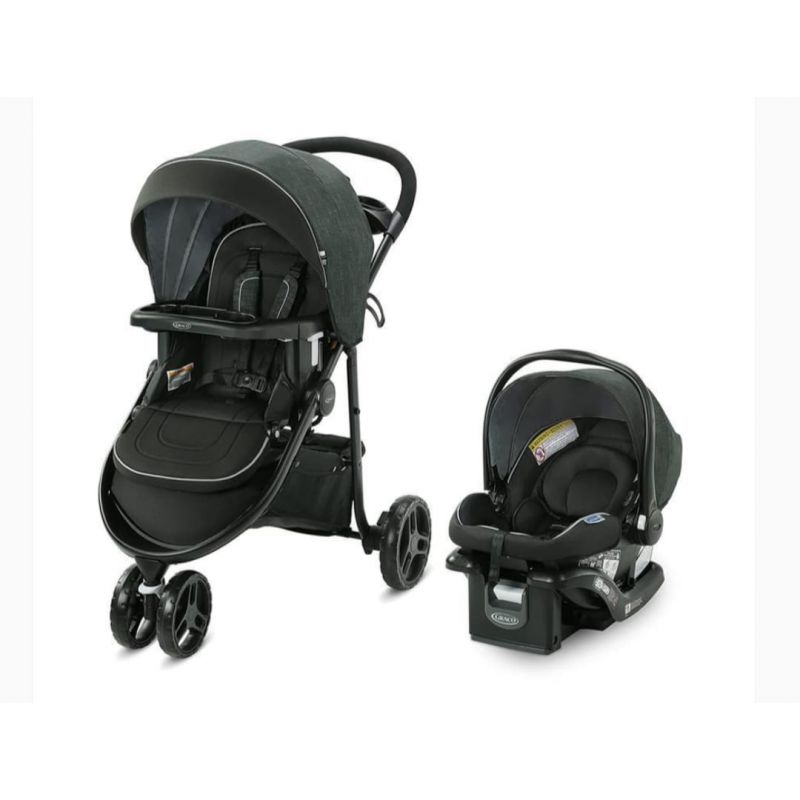 GRACO - MODES 3 LITE DLX TRAVEL SYSTEM, WEST POINT