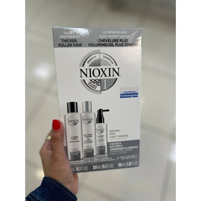 KIT NIOXIN  NATURAL LIGHT