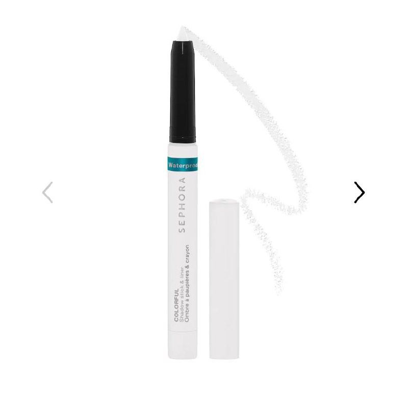 SEPHORA COLLECTION Sephora Colorful Waterproof Eyeshadow & Eyeliner Multi-Stick Color: 00 White Matte - 00 White Matte