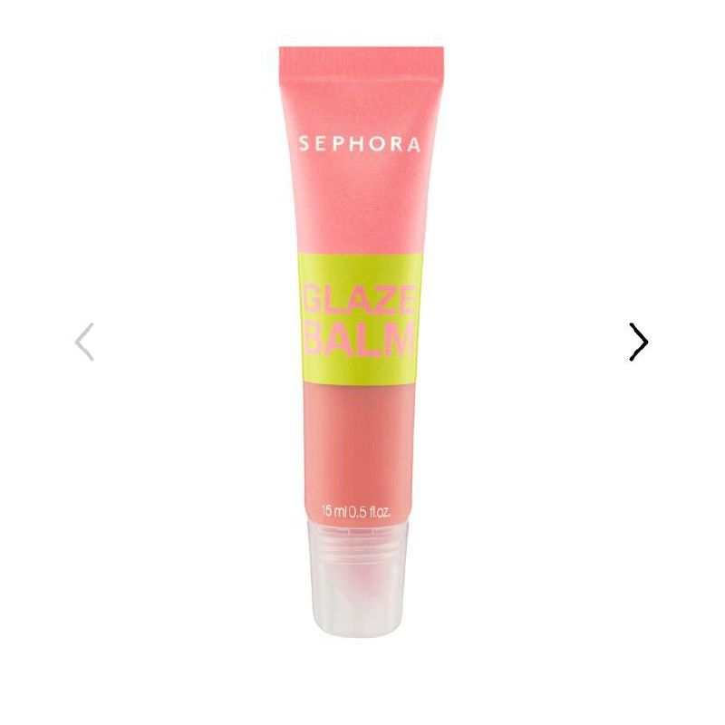 SEPHORA COLLECTION Glaze Hydrating Lip Balm Color: 01 Bubblegum Pop - bubblegum pink
