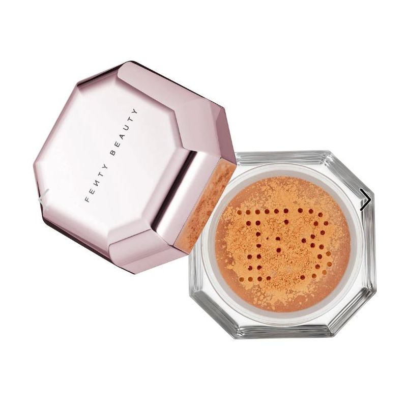 Fenty Beauty by Rihanna Mini Pro Filt’r Instant Retouch Setting Powder Color: Honey - for tan to deep skin tones – great for brightening