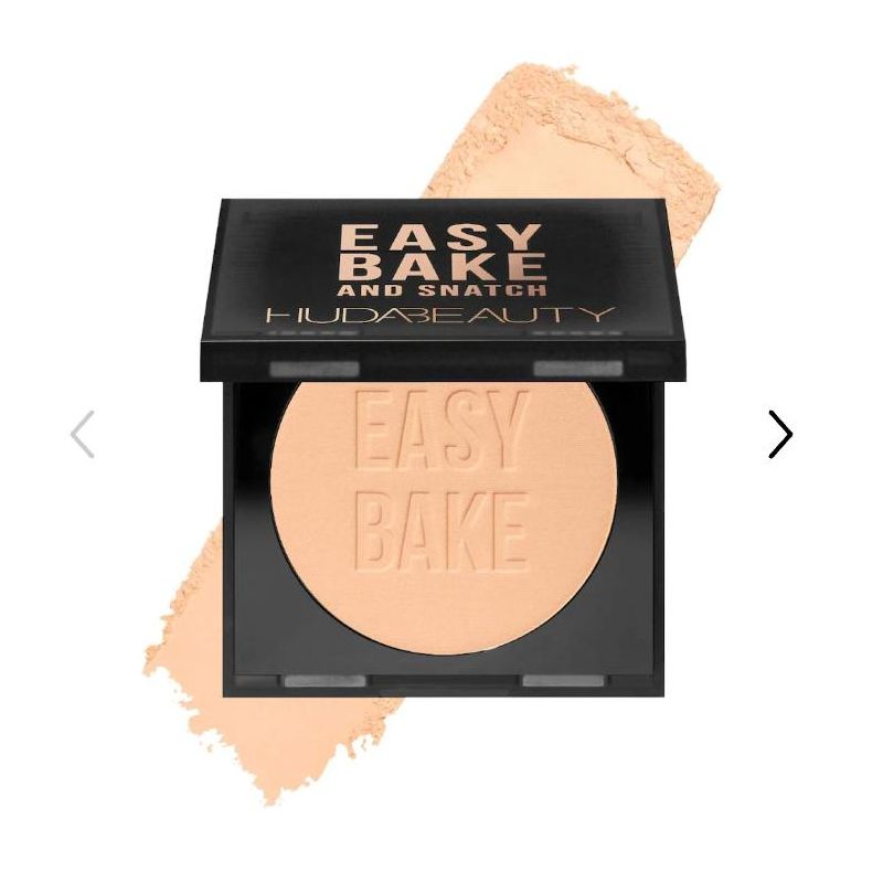HUDA BEAUTY Easy Bake and Snatch Pressed Talc-Free Brightening and Setting Powder DEIXAR SUA COR EM OBS