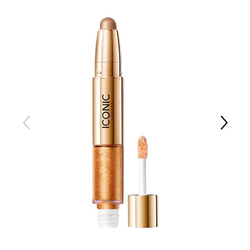 Iconic London Glaze Dual Ended Eyeshadow Crayon Color: Lava - copper