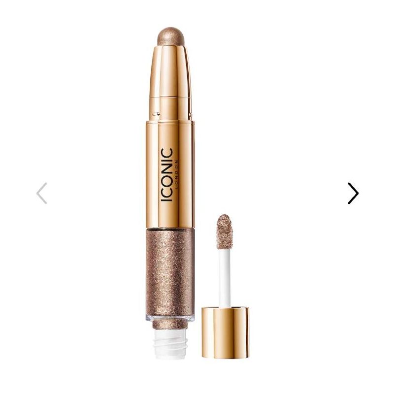 Iconic London Glaze Dual Ended Eyeshadow Crayon Color: Volcanic - bronze