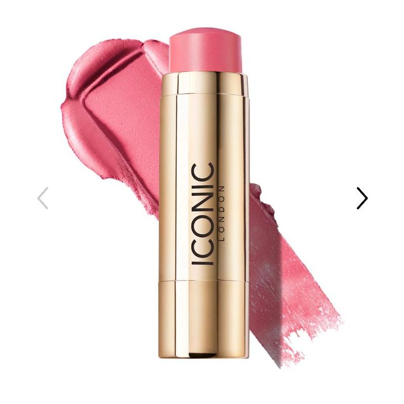 Iconic London Blurring Blush Cream to Powder Lip and Cheek Stick Color: Cosmo - mauve