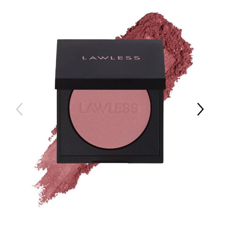 LAWLESS Make Me Blush Talc-Free Velvet Blush Color: Vintage Love - neutral pink with a plummy base
