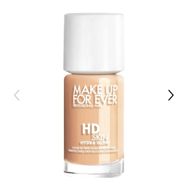 MAKE UP FOR EVER HD Skin Hydra Glow Hydrating Foundation with Hyaluronic Acid DEIXAR SUA COR EM OBS