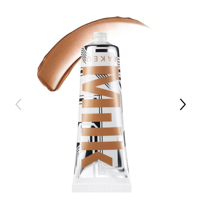 MILK MAKEUP Bionic Glow Illuminating Liquid Highlighter with Hyaluronic Acid Color: Reality - luminous bronze