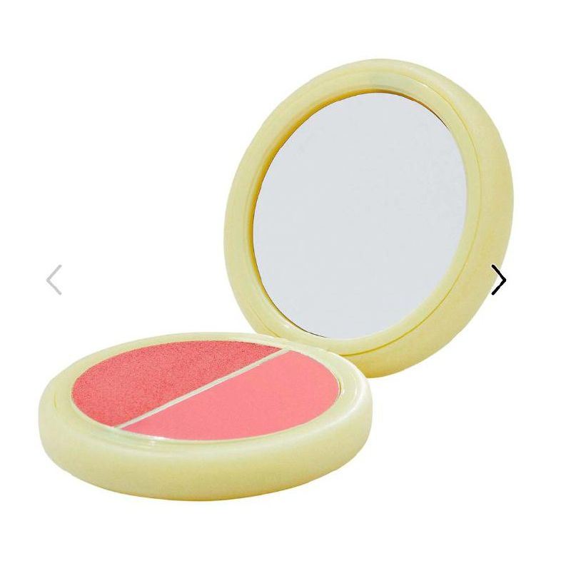 SIMIHAZE BEAUTY Solar Tint Cream Blush Duo Color: Dawn - pink