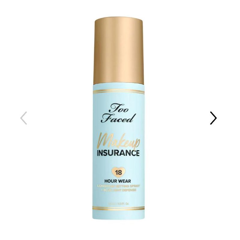 Too Faced Makeup Insurance Longwear Setting Spray + Blue Light Defense