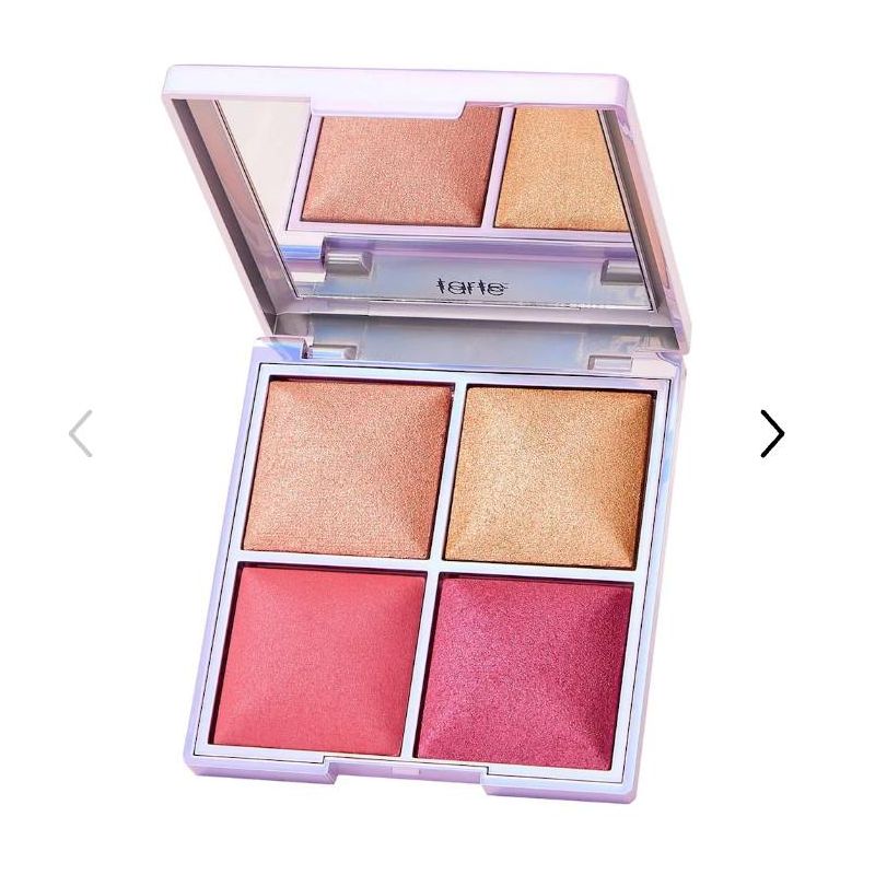 tarte glow squad Amazonian clay luminous face palette glow squad Amazonian clay blush & highlighter palette