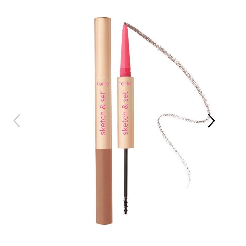 tarte sketch & set™ eyebrow definer pencil & tinted gel Color: Taupe - dark blonde & red hair