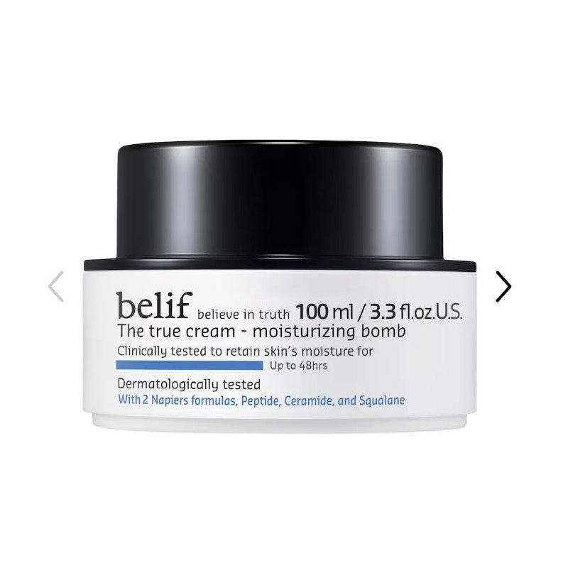 belif The True Cream Moisturizing Bomb with Peptide and Ceramide 100ml