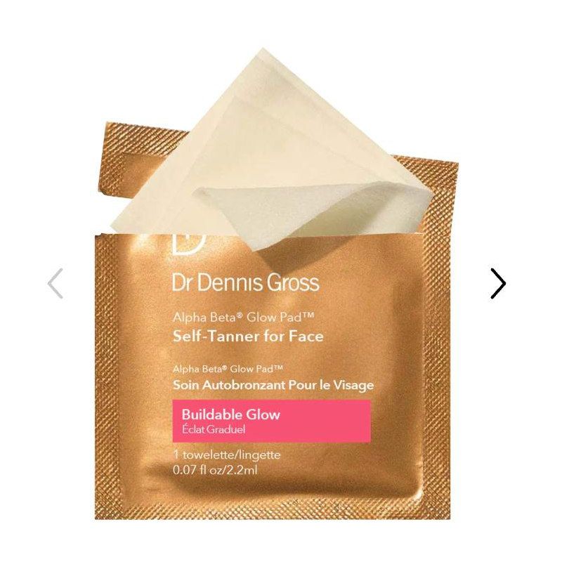 Dr. Dennis Gross Skincare Alpha Beta® Glow Pad™ Self-Tanner for Face 40 unidades