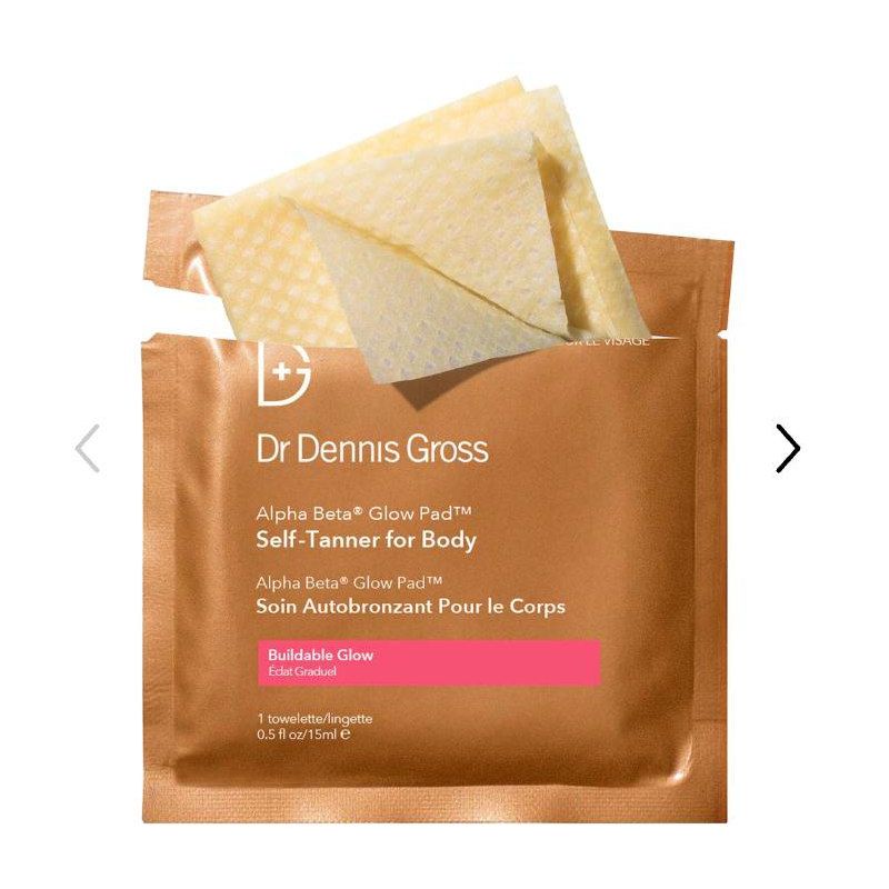 Dr. Dennis Gross Skincare Alpha Beta® Glow Pad™ Self-Tanner for Body 8 unidades