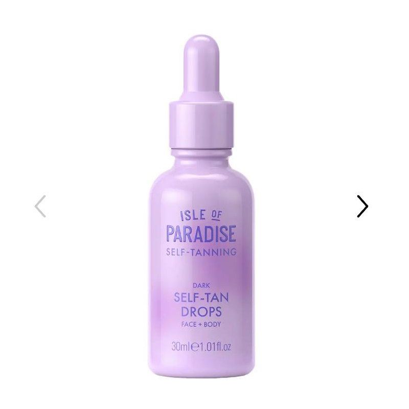 Isle of Paradise Self-Tan Face Drops Dark