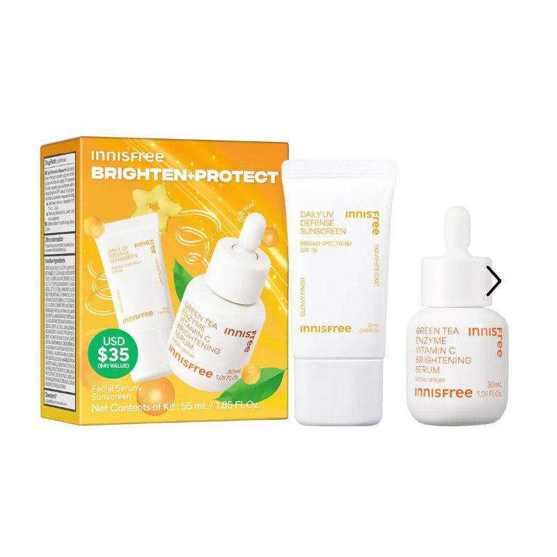 innisfree Brighten + Protect Set