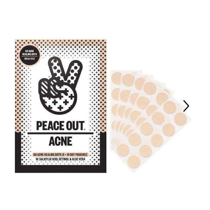 Peace Out Salicylic Acid Acne Healing Dots 60 adesivos
