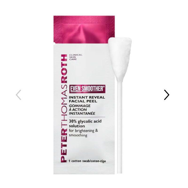 Peter Thomas Roth Even Smoother™ Instant Reveal Facial Peel pack com 8