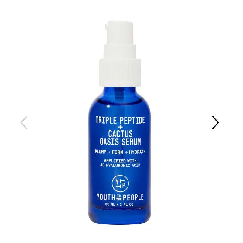 Youth To The People Triple Peptide Hydrating + Firming Oasis Serum with Hyaluronic Acid